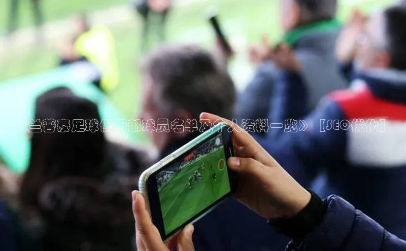 杏盛平台代理荣信文化《兰普泰足球俱乐部球员名单及个人资料一览》【SEO优化】